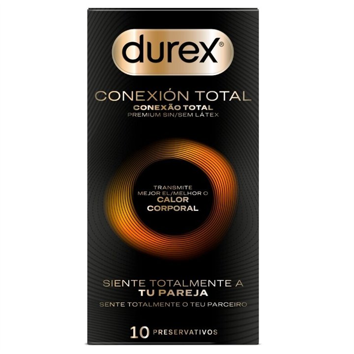 DUREX - TOTAL CONNECTION ULTRA FINE PLUS LATEX FREE 10 UNITS - D-243099 - Teknashop Ltd