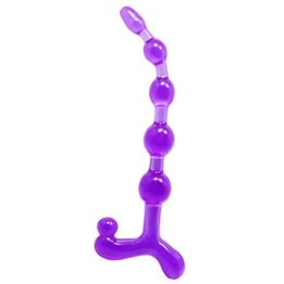 BAILE - BENDY TWIST LILAC ANAL BALLS - D-220141 - Teknashop Ltd