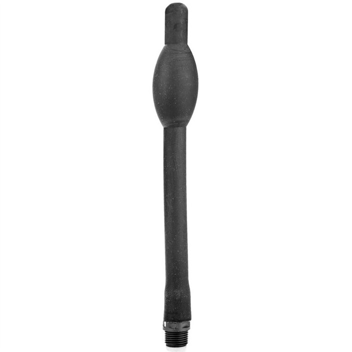 ALL BLACK - SHOWER ANAL HINCHABLE SILICONE 27 CM - D-229331 - Teknashop Ltd