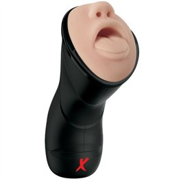 PDX ELITE - DEEP THROAT VIBRATING STROKER - RD507 - Teknashop Ltd