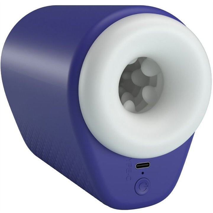 PRETTY LOVE - DJ LADY MALE MASTURBATOR WITH VIBRATION 5 SETTINGS PURPLE - D-242711 - Teknashop Ltd