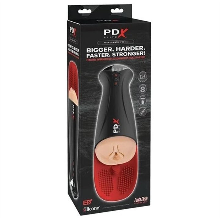 PDX ELITE - FUCK-O-MATIC PRO XL AUTOMATIC MASTURBATOR 42 CM - D-246192 - Teknashop Ltd