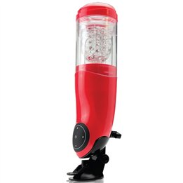 EXTREME TOYZ - PDX MEGA BATOR USB MALE MASTURBATOR MOUTH RED - RD298 - Teknashop Ltd