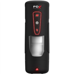 PDX ELITE - MILK ME HOTTER AUTOMATIC MASTURBATOR WITH THRUSTING AND HEAT EFFECT VIBRATION - RD550-23 - Teknashop Ltd