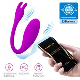 PRETTY LOVE - CATALINA MASSAGER FREE APP LILAC - D-233011 - Teknashop Ltd