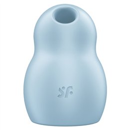 SATISFYER - PRO TO GO 1 DOUBLE AIR PULSE STIMULATOR & VIBRATOR BLUE - D-232789 - Teknashop Ltd