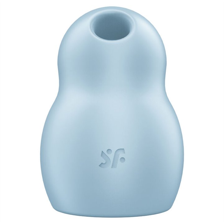 SATISFYER - PRO TO GO 1 DOUBLE AIR PULSE STIMULATOR & VIBRATOR BLUE - D-232789 - Teknashop Ltd