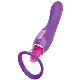 FANTASY FOR HER - CLITORIS SUCKER STIMULATING TONGUE VIOLET - D-236571 - Teknashop Ltd