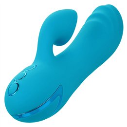 CALEXOTICS - SUNSET BEACH SEDUCER VIBRATOR & STIMULATOR 10 FUNCTIONS BLUE - D-241448 - Teknashop Ltd