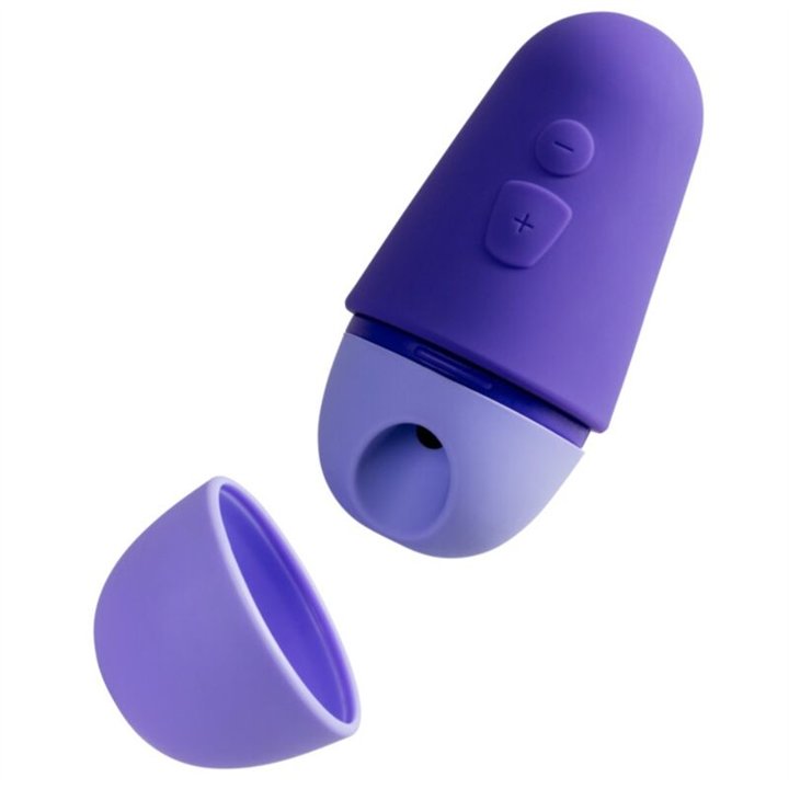 ROMP - FREE X CLITORAL STIMULATOR WITH LID 10 LEVELS RECHARGEABLE PURPLE - D-245872 - Teknashop Ltd