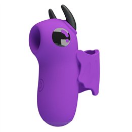 PRETTY LOVE - MAGIC DEVIL PURPLE RECHARGEABLE FINGER STIMULATOR - D-246032 - Teknashop Ltd