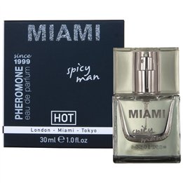 HOT - PHEROMONE PARFUME MIAMI SPICY MAN 30 ML - D-245330 - Teknashop Ltd