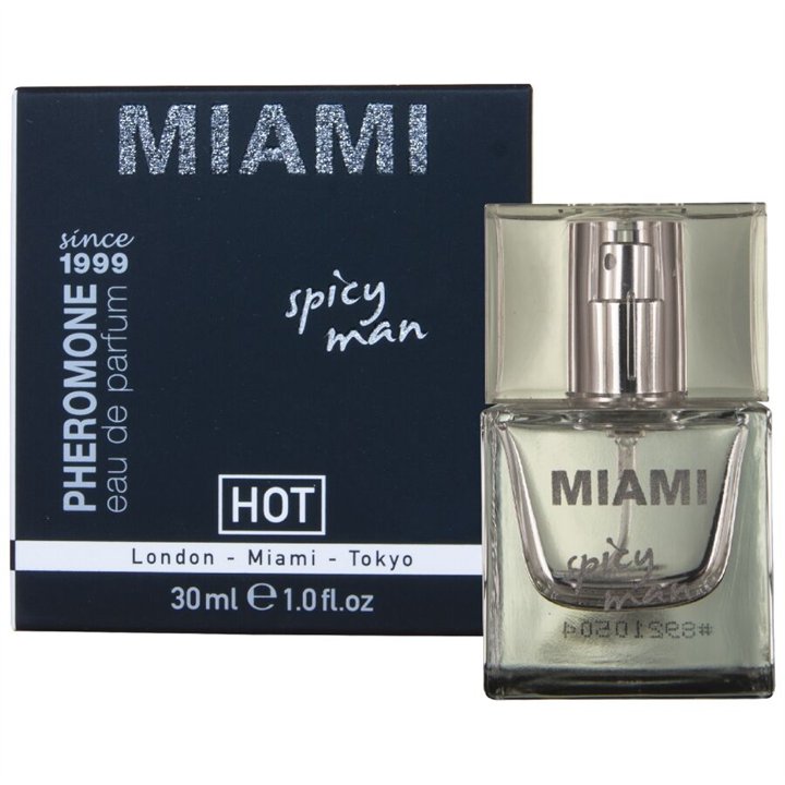 HOT - PHEROMONE PARFUME MIAMI SPICY MAN 30 ML - D-245330 - Teknashop Ltd