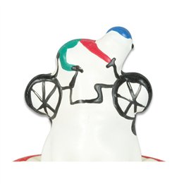 CONDOMERIE - HANDPAINTED NOVELTY CONDOMS BICYCLE - D-243134