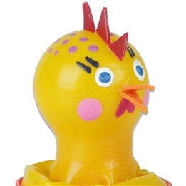 CONDOMERIE - HANDPAINTED NOVELTY CONDOMS CHICKEN GLUED - D-243206