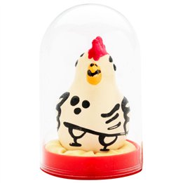 CONDOMERIE - HANDPAINTED NOVELTY CONDOMS COCKY ROOSTER - D-243248