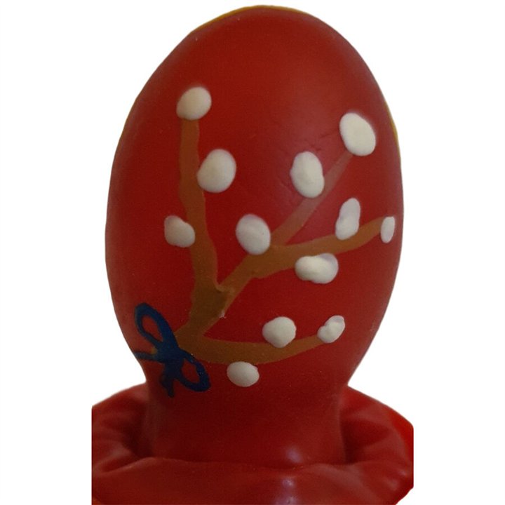 CONDOMERIE - HANDPAINTED NOVELTY CONDOMS EASTER EGG RED - D-243259 - Teknashop Ltd