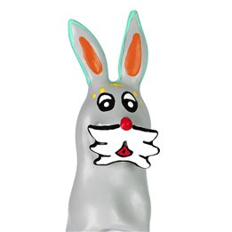 CONDOMERIE - HANDPAINTED NOVELTY CONDOMS BUNNY XL - D-243299 - Teknashop Ltd