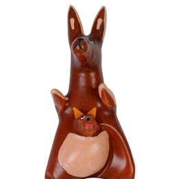 CONDOMERIE - HANDPAINTED NOVELTY CONDOMS KANGAROO MODEL XL - D-243309 - Teknashop Ltd