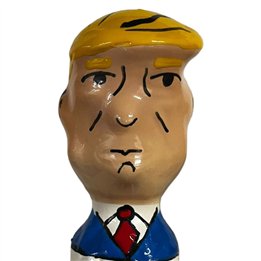 CONDOMERIE - HANDPAINTED NOVELTY CONDOMS GRUMPY TRUMP XL - D-243314 - Teknashop Ltd
