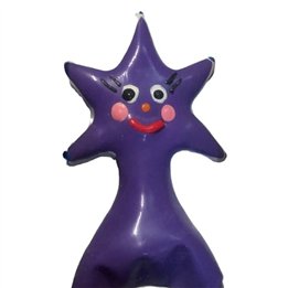 CONDOMERIE - HANDPAINTED NOVELTY CONDOMS HAPPY STAR XL - D-243322 - Teknashop Ltd