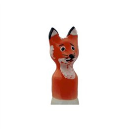 CONDOMERIE - HANDPAINTED NOVELTY CONDOMS FOX BROWN XL - D-243324