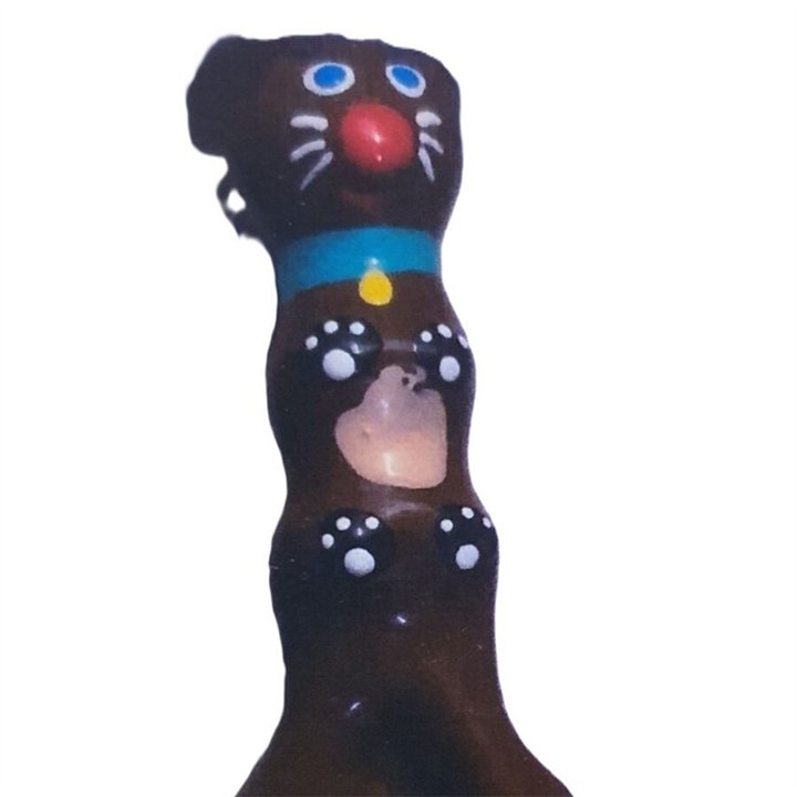 CONDOMERIE - HANDPAINTED NOVELTY CONDOMS BROWN DACHSHUND XL - D-243326 - Teknashop Ltd