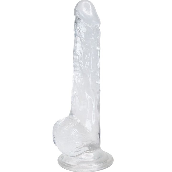 ALIVE - LUSTY REALISTIC PENIS TRANSPARENT 18 CM - D-237148 - Teknashop Ltd