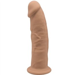 SILEXD - MODEL 2 REALISTIC PENIS PREMIUM SILEXPAN SILICONE CARAMEL 19 CM - D-237258 - Teknashop Ltd