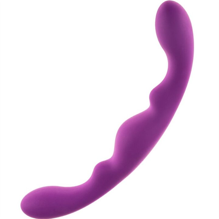 ALIVE - LUNA DILDO DOUBLE PENETRATION VIOLET SILICONE 25 CM - D-237131 - Teknashop Ltd