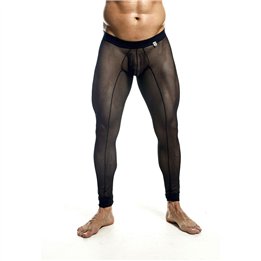 MOB - BLACK TRANSPARENT TIGHTS SIZE S - D-243546 - Teknashop Ltd