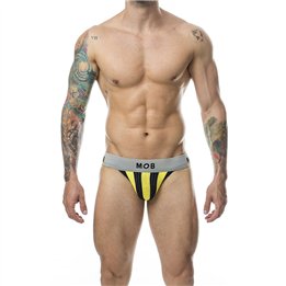 MOB - CLASSIC JOCK STRIPE YELLOW SIZE L - D-243574