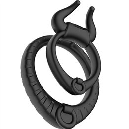 ARMONY - BULL'S PASION RING BLACK - D-241157 - Teknashop Ltd
