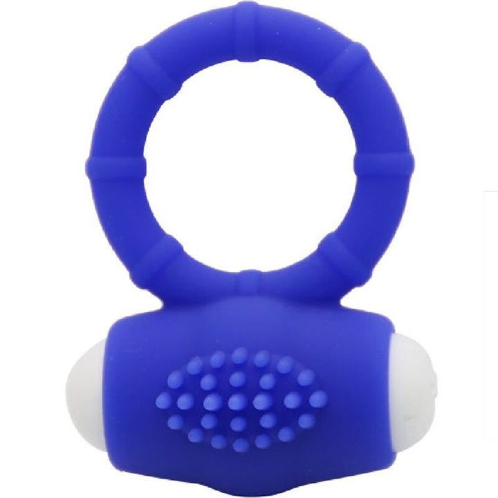 ARMONY - POWER O VIBRATOR RING SILICONE BLUE - D-241171 - Teknashop Ltd