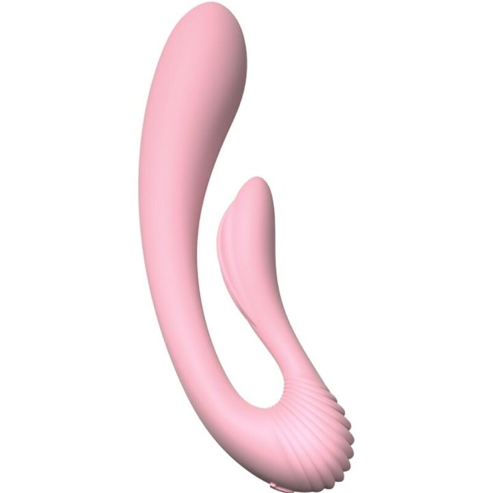 ADRIEN LASTIC - G-WAVE DUAL RABBIT VIBRATOR PINK - D-237035 - Teknashop Ltd