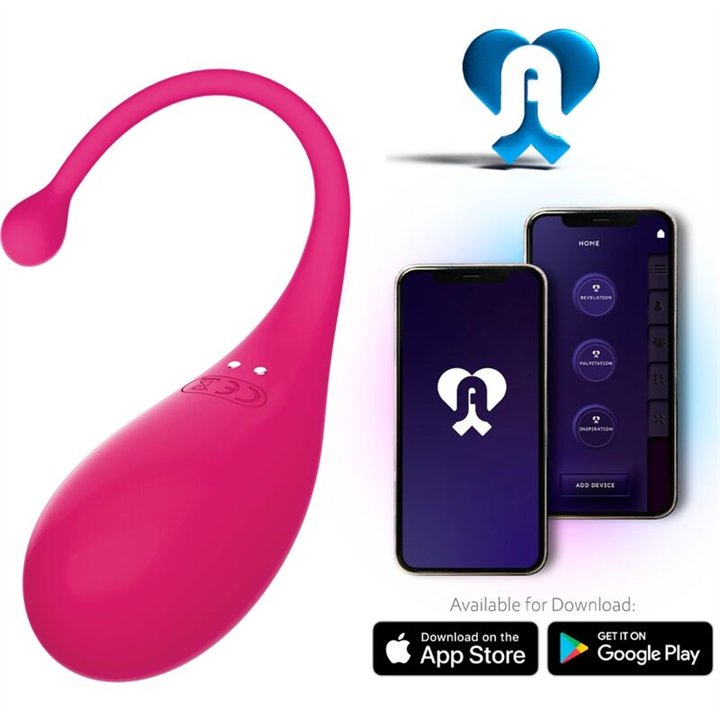 ADRIEN LASTIC - PALPITATION VIBRATING EGG PINK - FREE APP - D-237041 - Teknashop Ltd