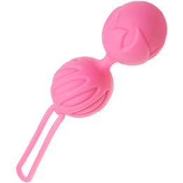 ADRIEN LASTIC - GEISHA LASTIC SILICONE BALLS SIZE S PINK - D-237105 - Teknashop Ltd