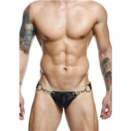 MOB - DNGEON JOCKSTRAP BLACK PRESSURE ONE SIZE - D-243413 - Teknashop Ltd