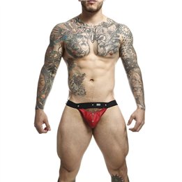 MOB - DNGEON JOCKSTRAP ATHLETE RED ONE SIZE - D-243427 - Teknashop Ltd