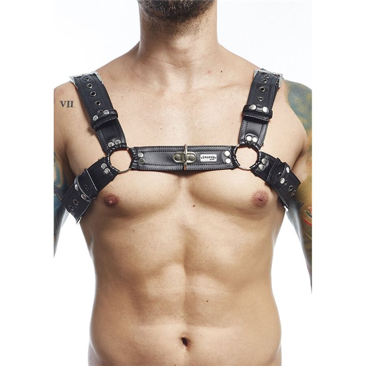 MOB - DNGEON BLACK HARNESS BELT ONE SIZE - D-243408 - Teknashop Ltd