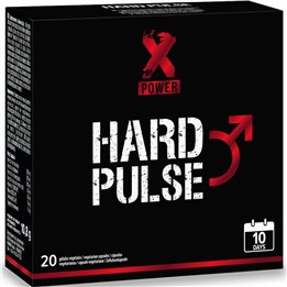 XPOWER - HARD PULSE EXPRESS TREATMENT 10 DAYS ERECTION AND STAMINA 20 CAPSULES - D-245011 - Teknashop Ltd