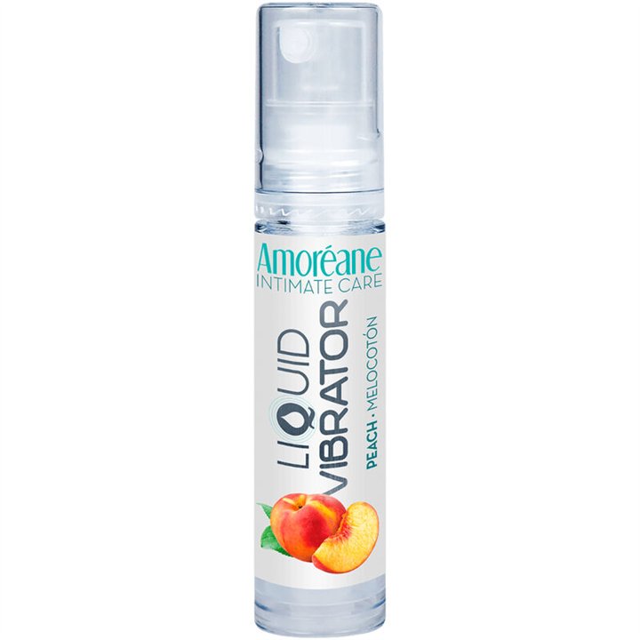 AMOREANE - VIBRATING LIQUID PEACH 10 ML - D-237743 - Teknashop Ltd