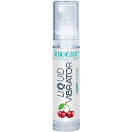 AMOREANE - VIBRATING LIQUID CHERRY 10 ML - D-237744 - Teknashop Ltd