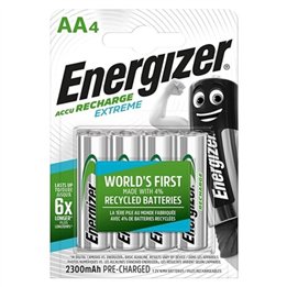 ENERGIZER - EXTREME RECHARGEABLE BATTERY HR6 AA 2300mAh 4 UNIT - D-230460