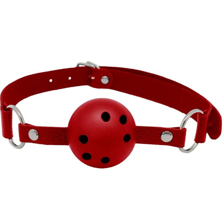 ALIVE - DISCRETION BREATHABLE GAG RED - D-237166 - Teknashop Ltd