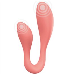 ADRIEN LASTIC - COUPLE SECRETS II DOUBLE STIMULATION PINK + FREE APP - D-239786