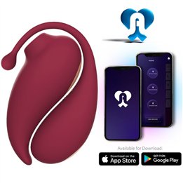 ADRIEN LASTIC - INSPIRATION CLITORIS SUCKER + RED VIBRATING EGG - FREE APP - D-237039 - Teknashop Ltd