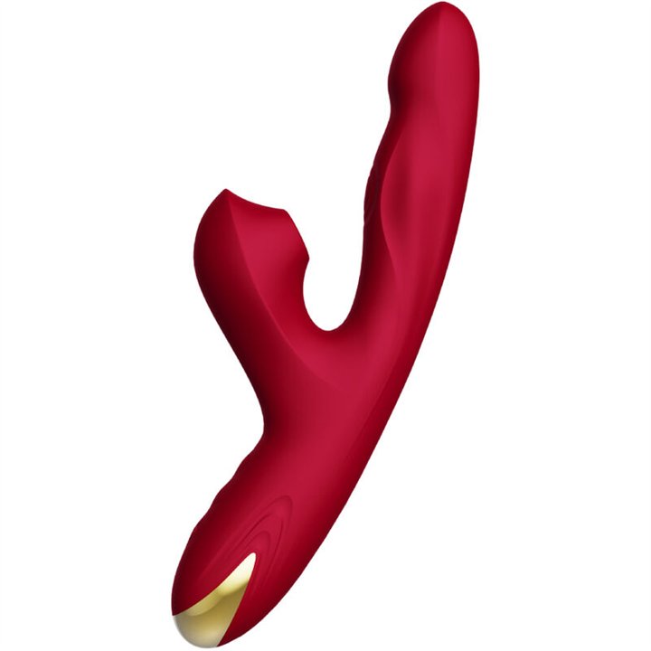 ARMONY - BUMP VIBRATOR & SUCTION CUP MODEL 2 BURGUNDY - D-238201 - Teknashop Ltd