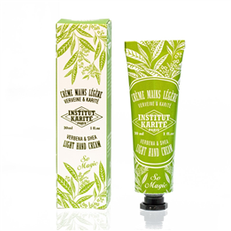 Institut Karite Paris, Verbena & Light Shea, Softening, Hand Cream, 30 ml