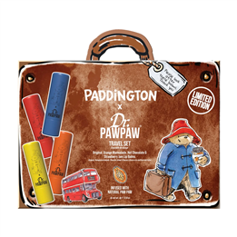 Set Dr. PawPaw: Paddington Orange Marmalade, Hydrating, Lip Balm, 4 g + Paddington Bear Original Balm, Vegan, Lip Balm, 4 g + St
